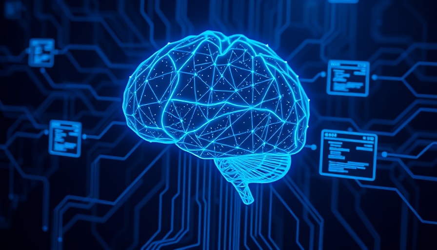 Digital brain illustrating Generative Engine Optimization GEO