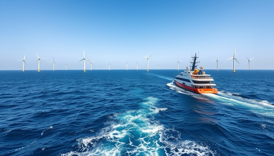 Modern offshore vessels near wind turbines, showcasing Windward Offshore CSOV contracts.