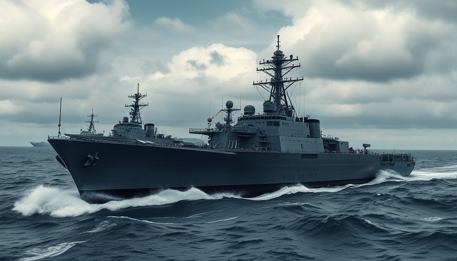 German Navy ships demonstrating strategic readiness in rough seas.