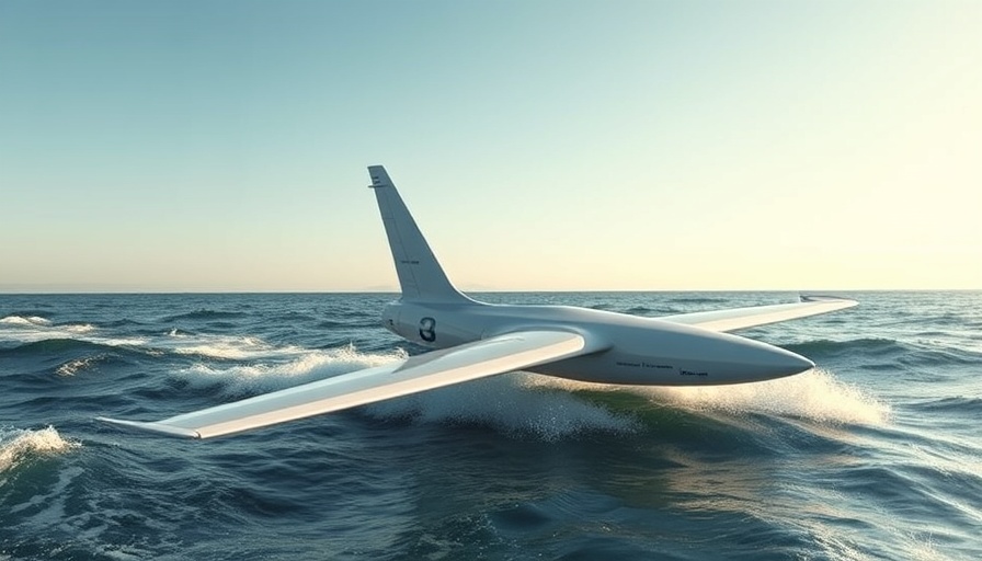 Sleek saildrone gliding on ocean, Saildrone Surveyor ABS Classification