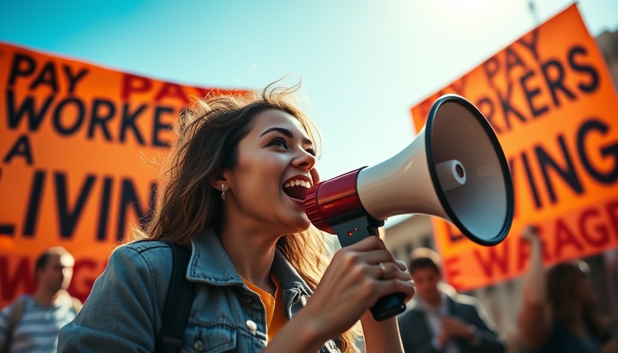 Uber and Lyft drivers protest in California for union rights.