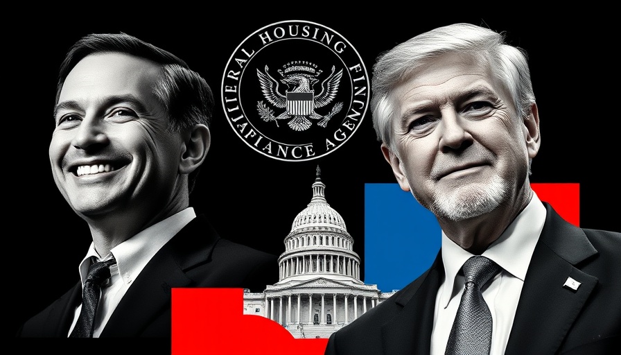 GSE reform collage with figures and federal symbols.