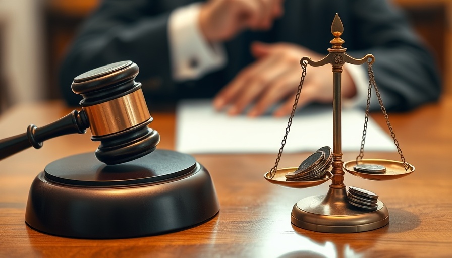 Brass scales with coins beside gavel, CFPB employee reinstatement.