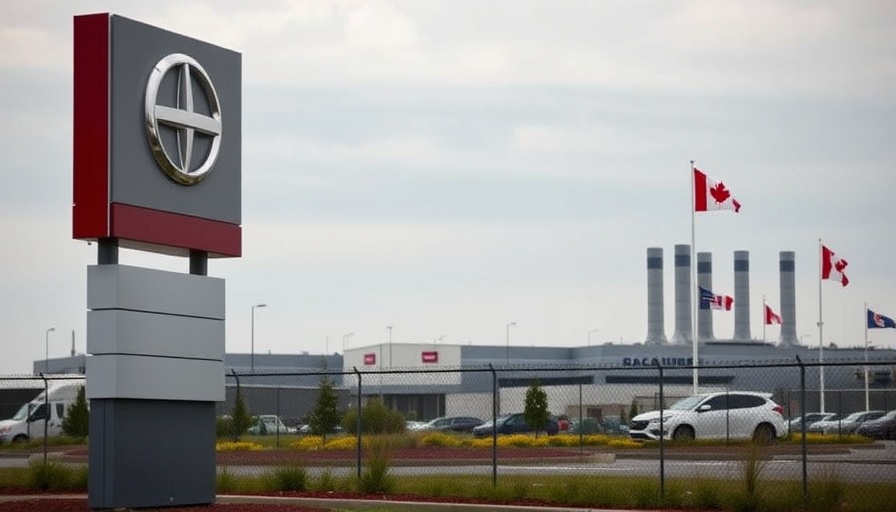 Stellantis layoffs and plant shutdowns: Chrysler Windsor assembly plant exterior.