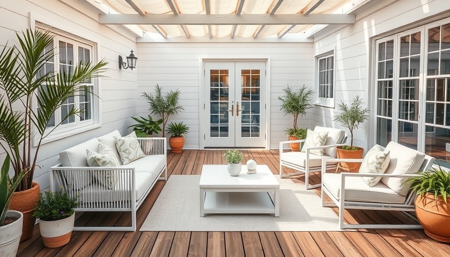 Chic modern patio decor ideas with elegant furniture.