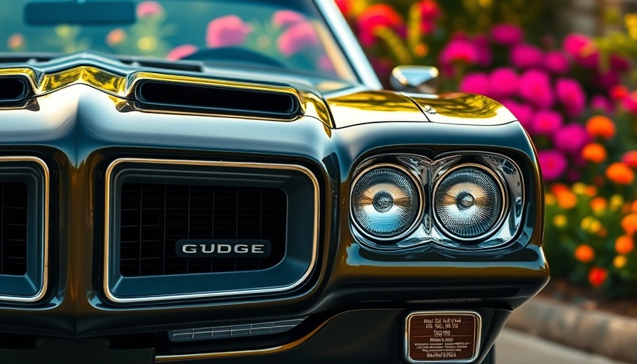 1970 Pontiac GTO Judge Convertible front view at auction