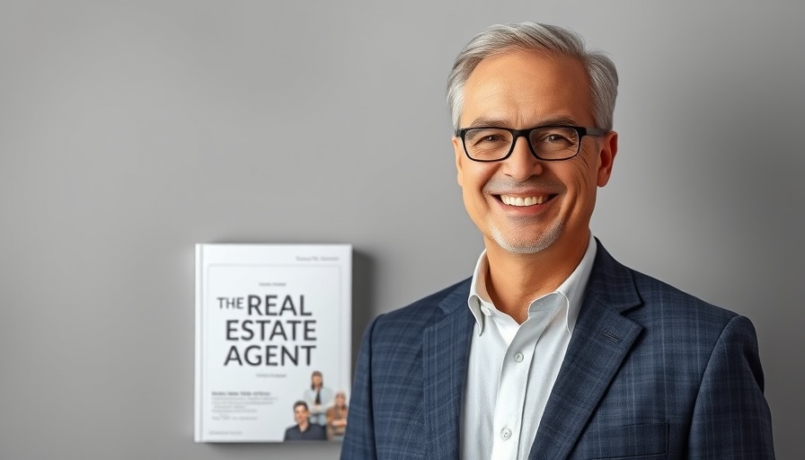 Rookie Real Estate Agent Book Strategies with smiling man and book cover