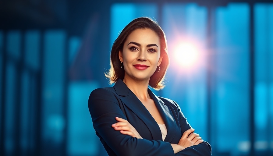 Confident woman smiling, ideal real estate headshot 2025 tips.