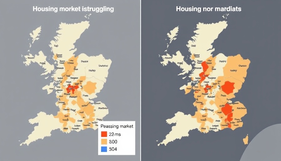 Two maps that show where the housing market is struggling