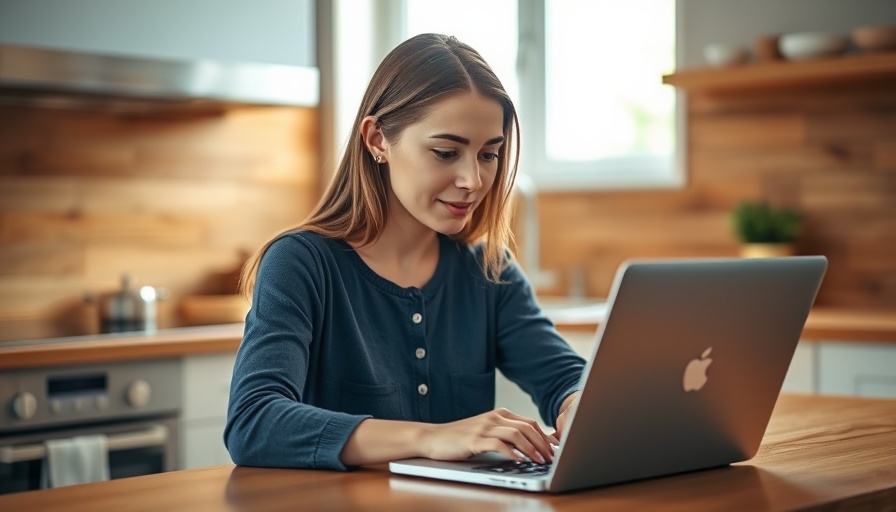Focused woman working remotely with laptop, exemplifying Zillow remote work strategy.