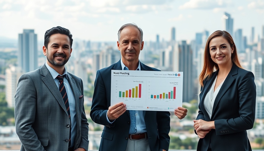 Housing affordability crisis experts analyzing data in urban setting.