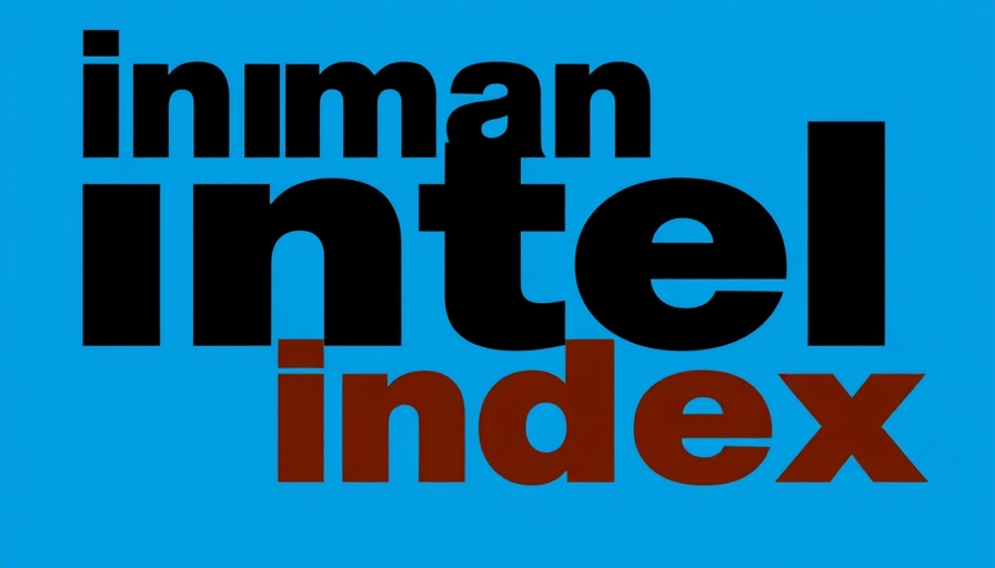 Inman Intel Index text on blue background