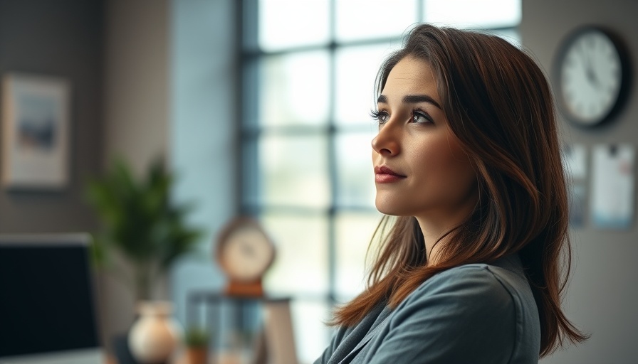 Help clients move beyond waiting in real estate: contemplative woman pondering.