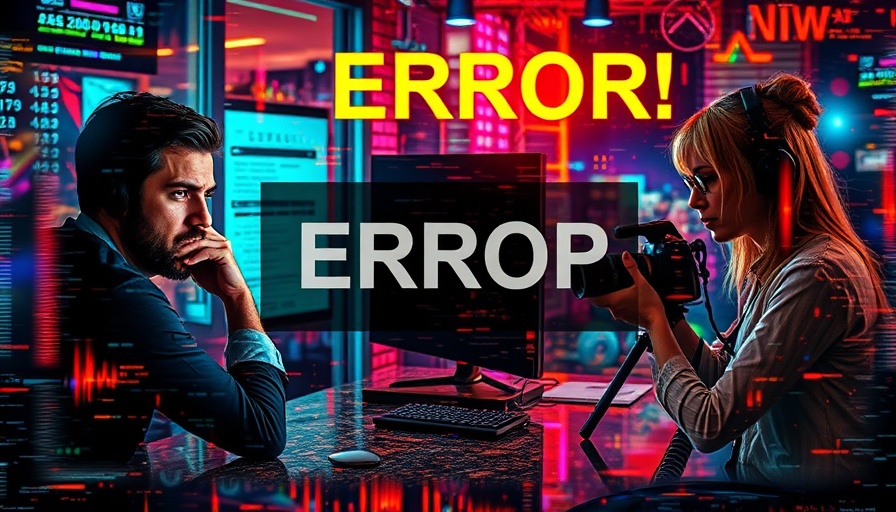 AI impact on Facebook groups illustrated by digital glitch collage.