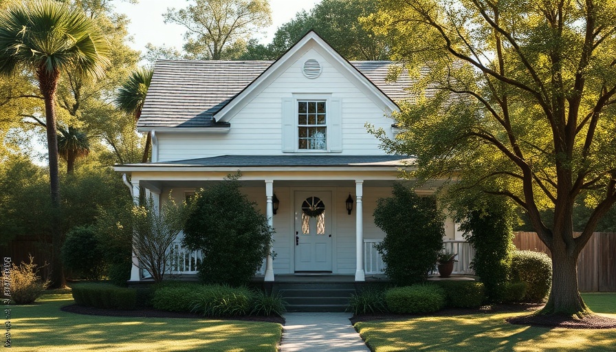 Charming vintage white house related to mortgage pre-approval length.