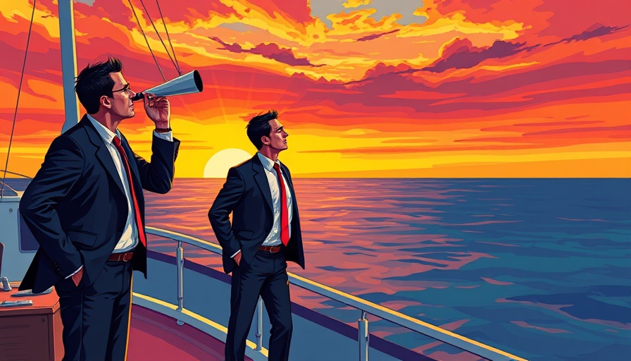 Abstract businesspeople illustration symbolizing real estate commissions trends.