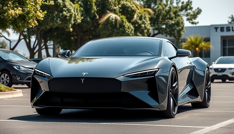 Futuristic Tesla Cybertruck parked at a dealership with quality issues.