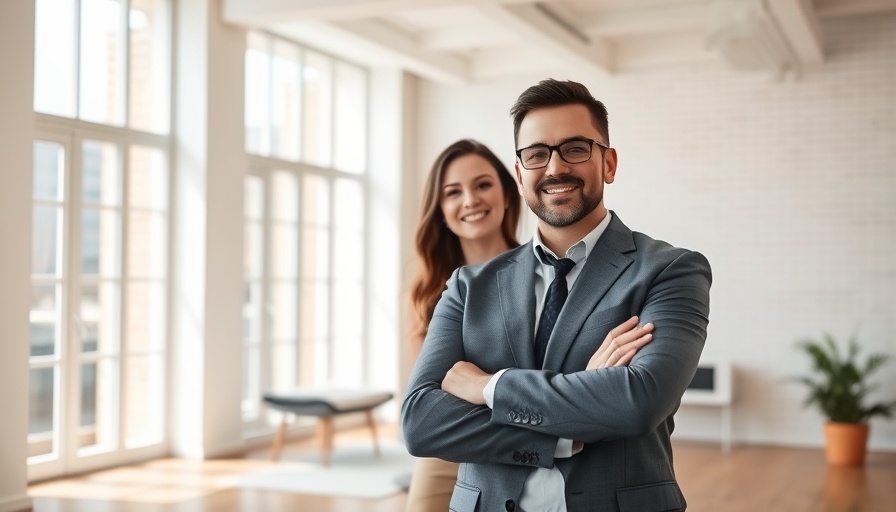Real estate agent showing apartment to couple asking 'Can I sell my house while in forbearance?'
