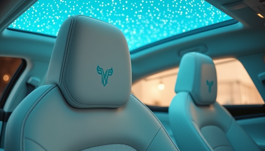Luxurious white car interior of Rolls-Royce Spectre Primavera EV.