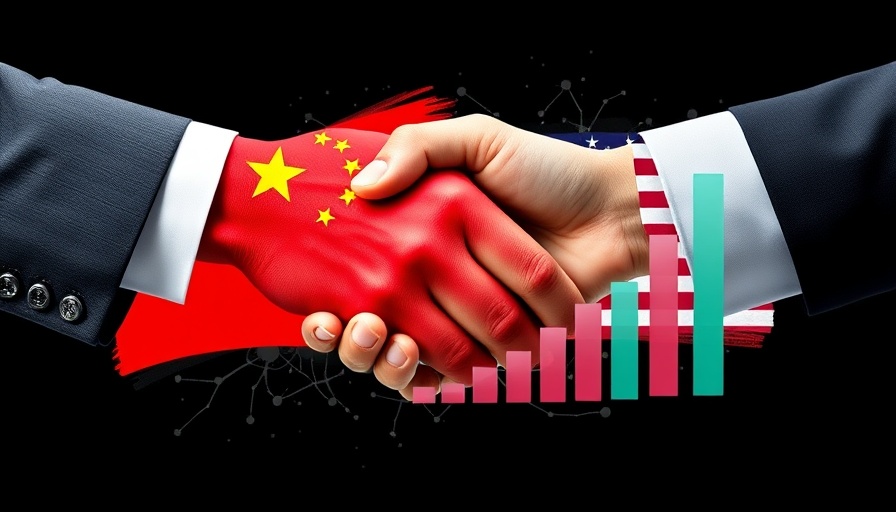 TikTok Oracle deal illustrated with flags and handshake.