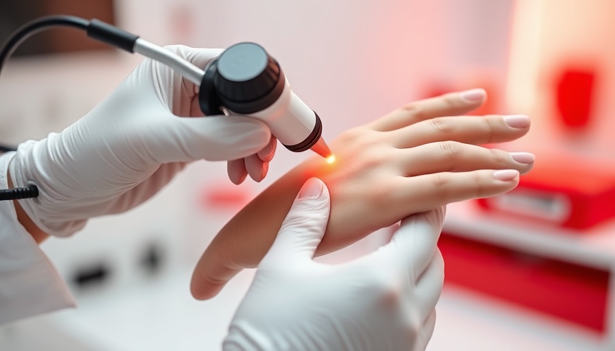 Dermatology innovations May 2025 hand examination close-up