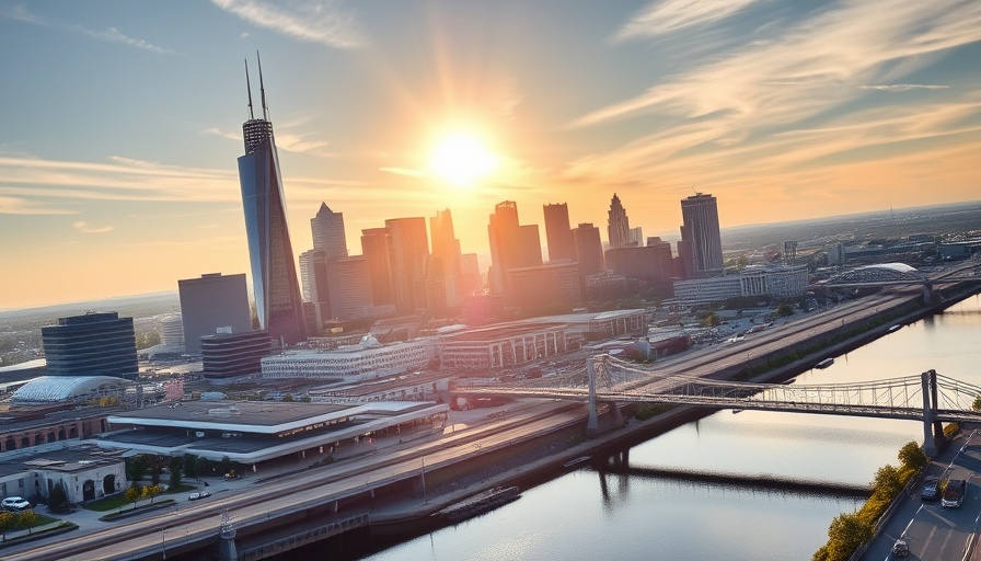 Nashville skyline at 2025 Atopic Dermatitis Conference