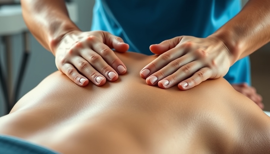 Therapeutic massage session depicting professional techniques for HSA or FSA.