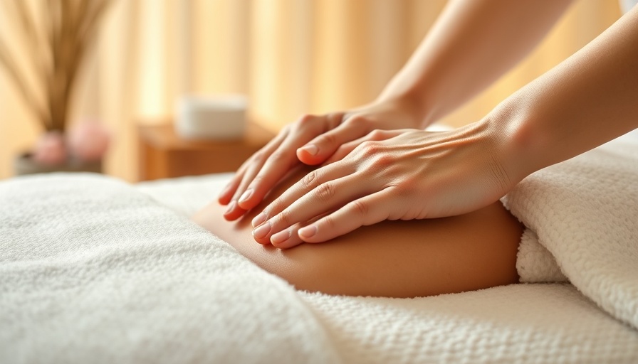 Gentle oncology massage for relaxation and breast cancer care