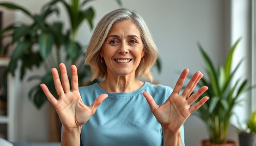 Woman discussing estrogen and cholesterol link in video
