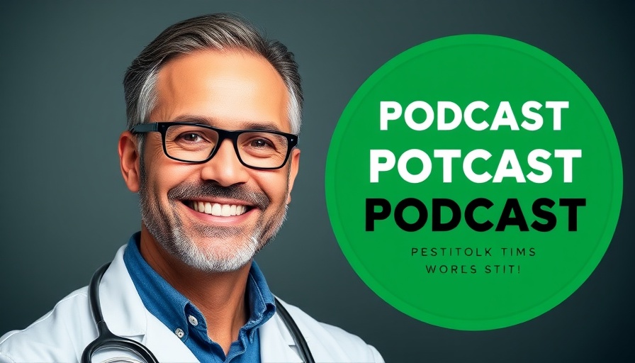 Podcast cover for episode on suppressing mTOR, featuring a smiling doctor.