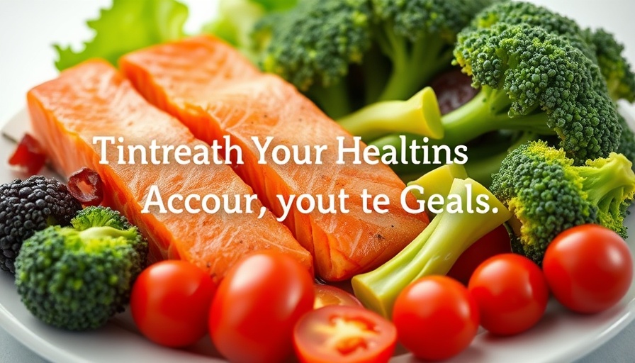 Insulin and leptin weight loss concept with healthy foods.