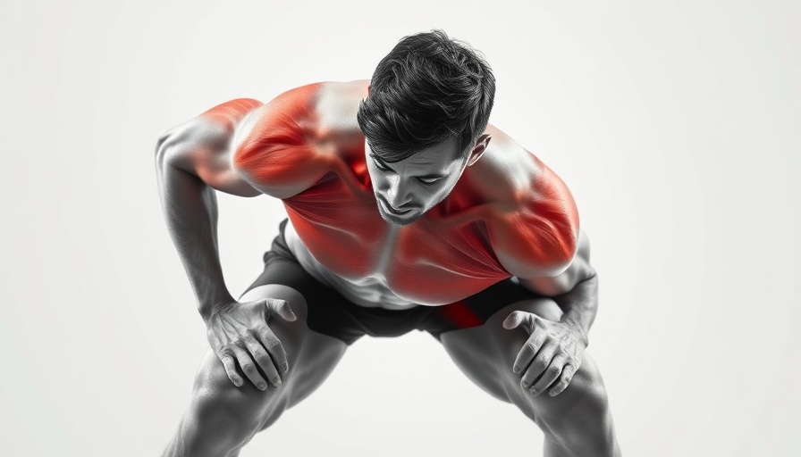 Detailed muscle anatomy of man performing ab twist exercise for testosterone boost.