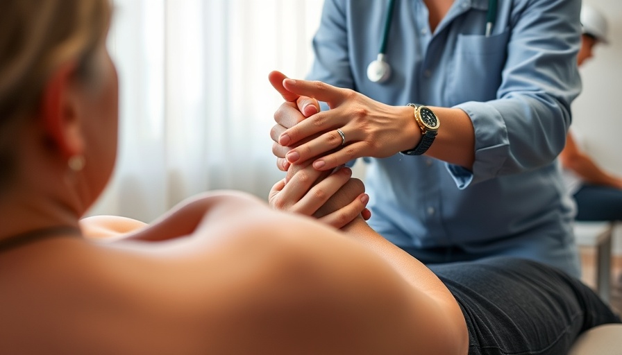 Gig Harbor physical therapy session in clinical setting