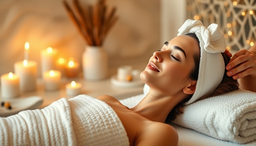 Serene woman enjoying holistic spa treatments in a tranquil room.