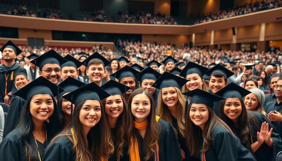 Chiropractic graduates celebrating at a ceremony in a grand hall