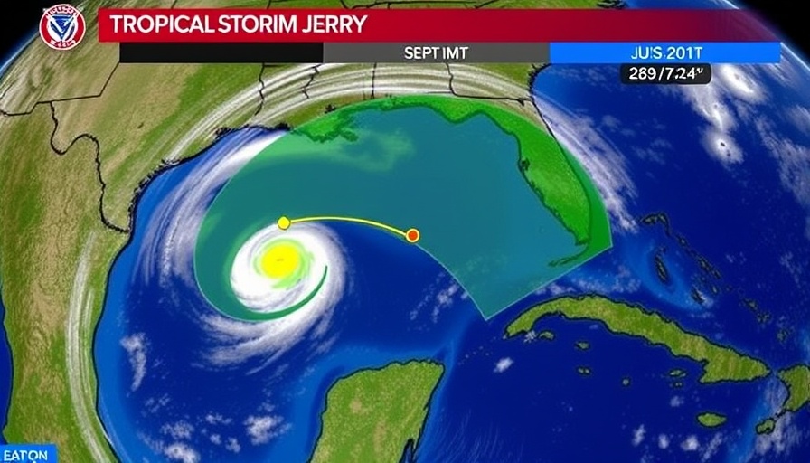 Will Tropical Storm Jerry become a hurricane? Track the storm's path