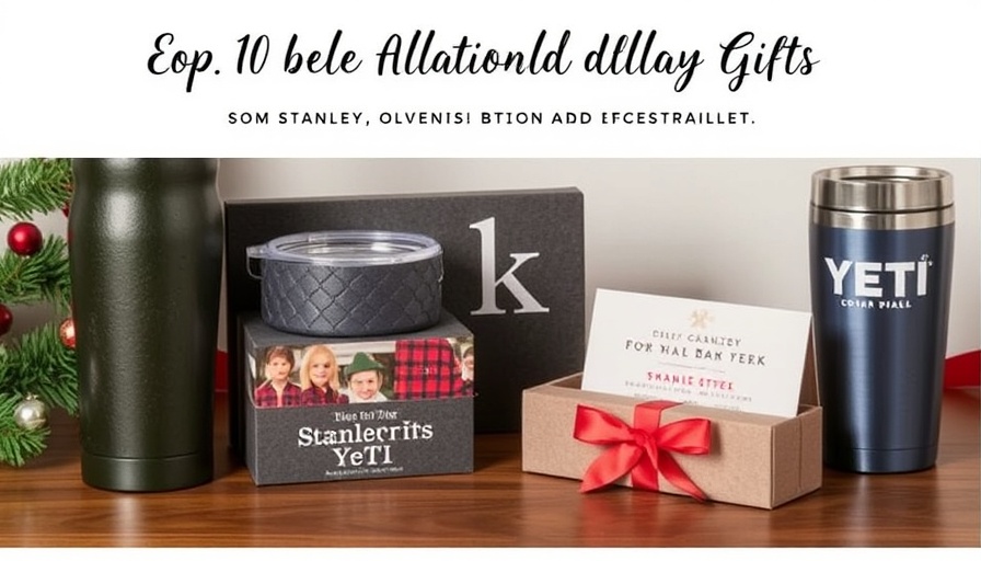 Give a little extra with customized holiday gifts from Stanley, Etsy, Yeti ?