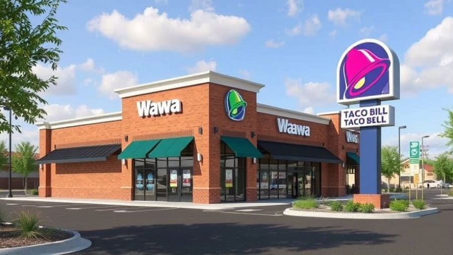 Wawa, Taco Bell could get three neighbors inside Blue Angel Station plaza