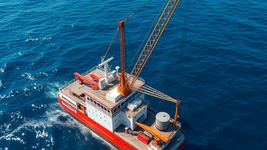 C-Innovation light construction works vessel in action