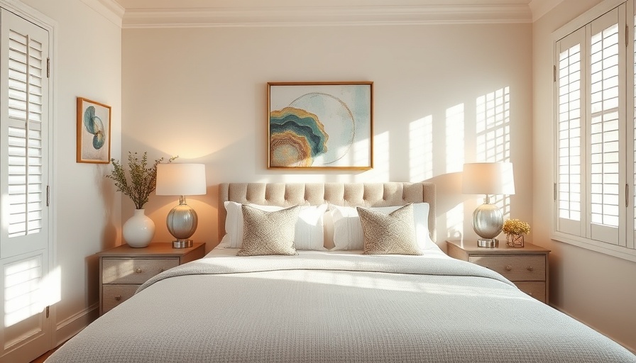 Luxury 55+ living in Florida bedroom with elegant decor.