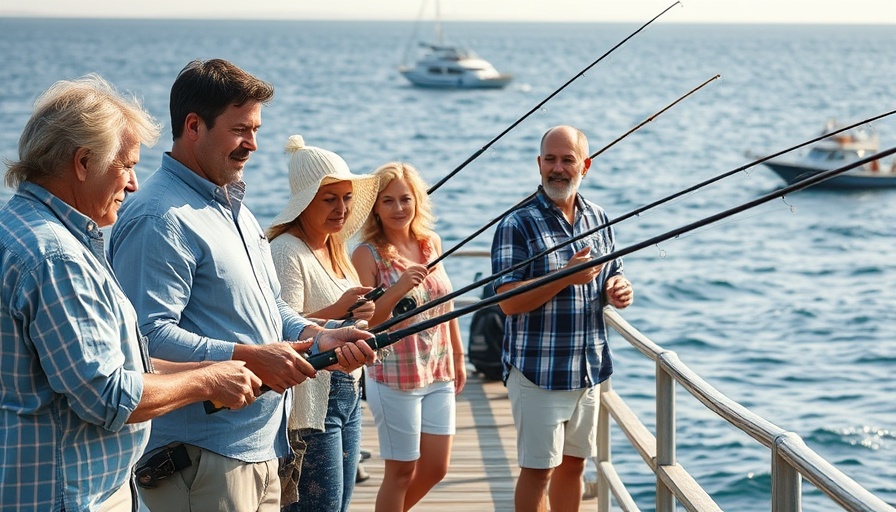 Boating and fishing at Venice Florida Jetty, people fishing by the sea.
