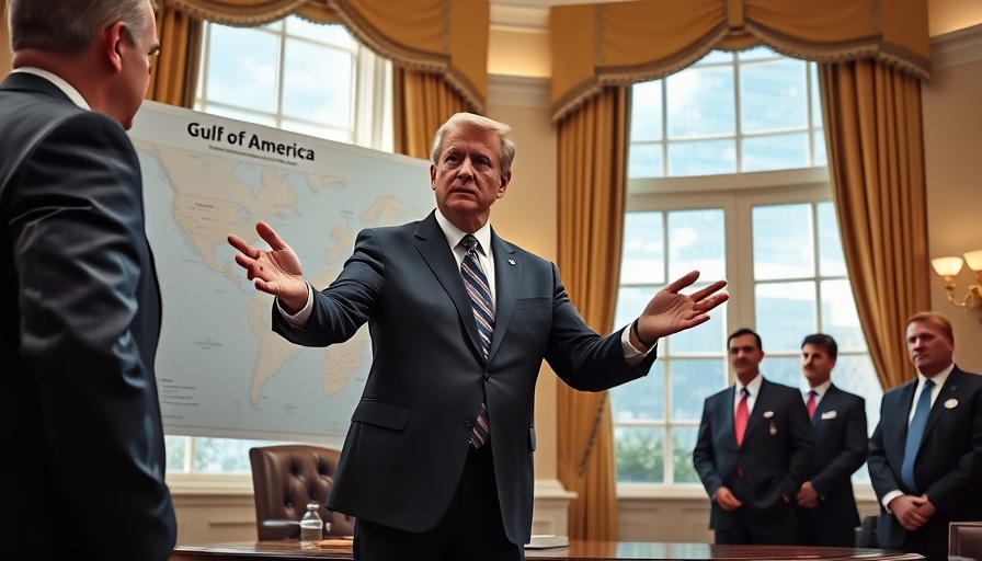 Gulf of America Renaming Bill discussion in government office.