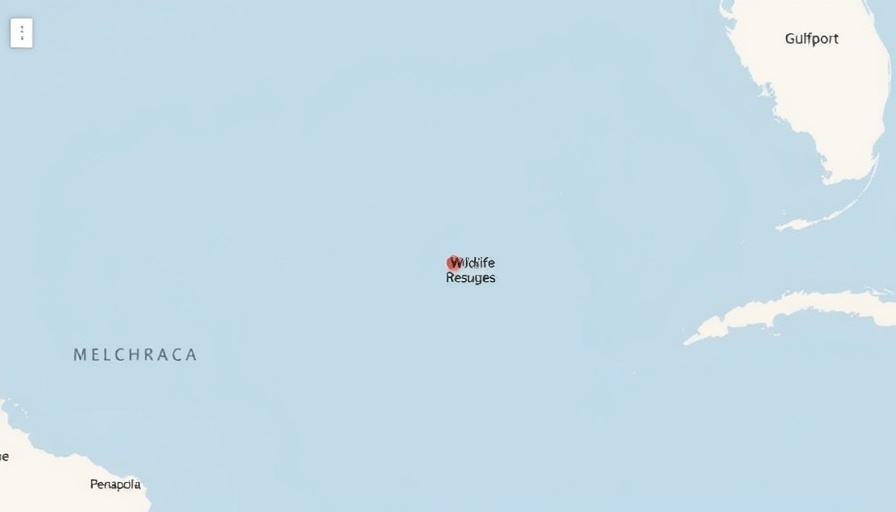 Map of 3.1 magnitude earthquake location in Gulf of Mexico