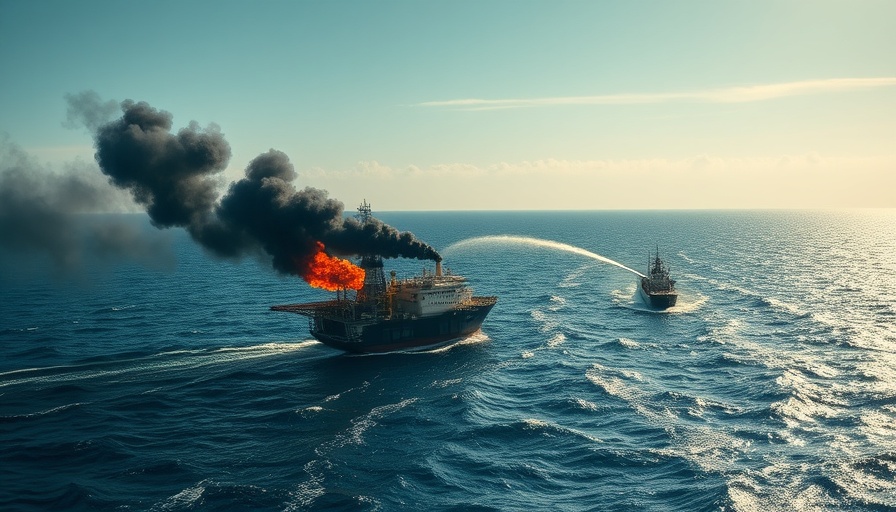 Gulf of Mexico restoration funding related to oil rig fire scene.