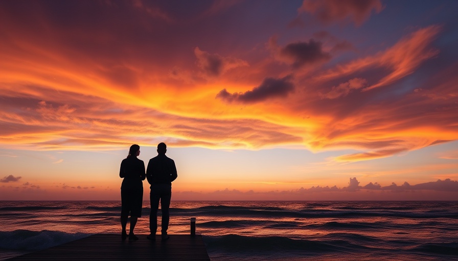 Silhouette fishing at sunset for National Go Fishing Day Orange Beach.