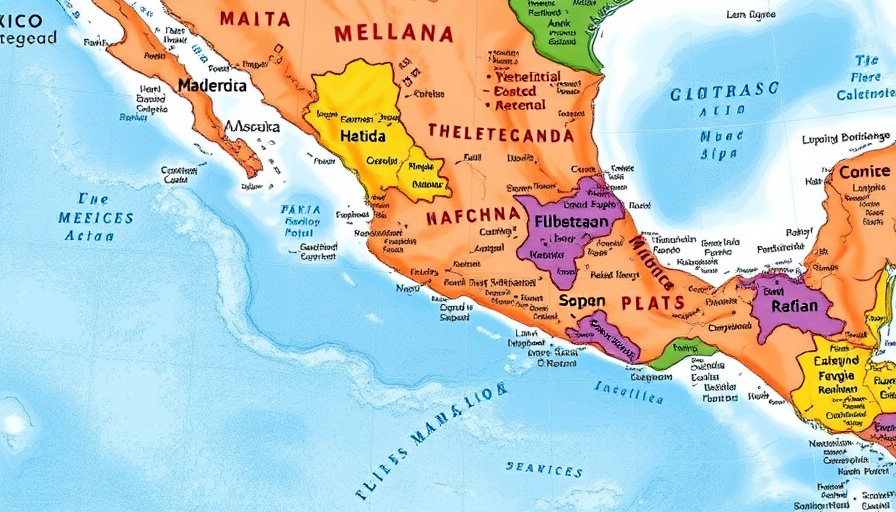 Map of Gulf of Mexico area related to fishing industry issues.