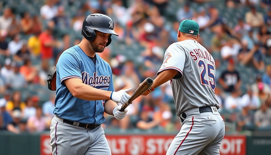 Knoxville Smokies game recap with players exchanging a broken bat.