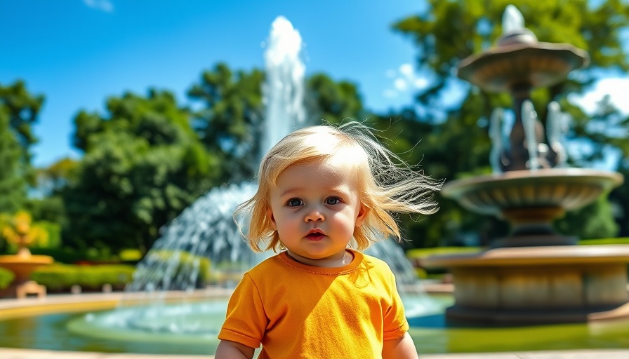 Support for Leigh Leigh image featuring curious toddler in park.