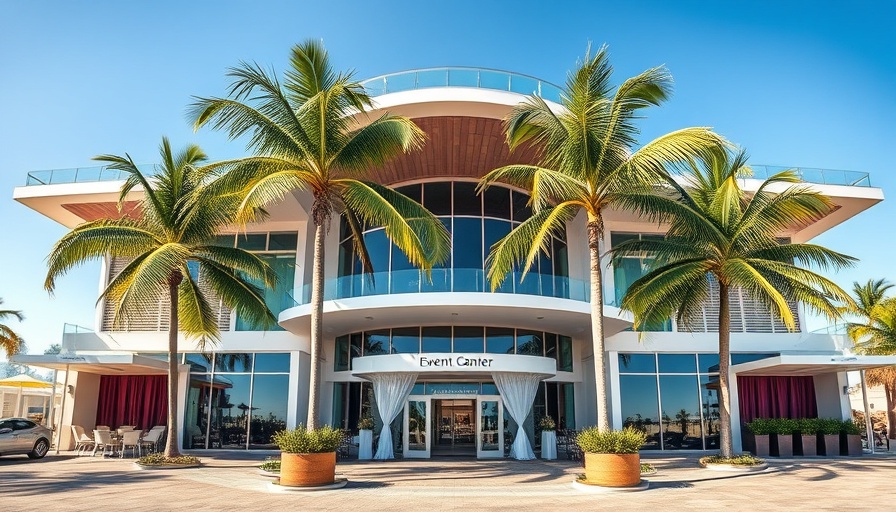 Orange Beach Event Center in Coastal Alabama Business Expo setting