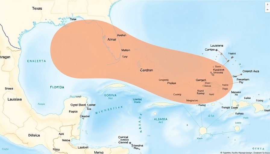 Gulf of America lease sale map with planning areas marked.